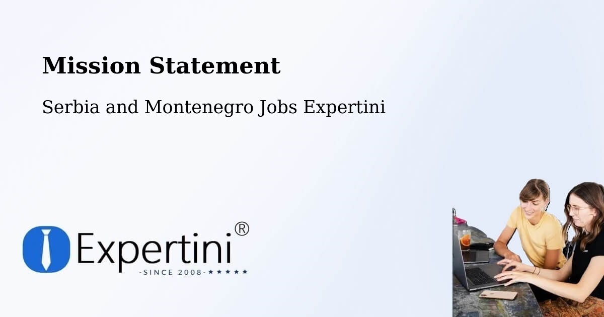 Corporate Mission – Mattawa - Serbia and Montenegro Jobs Expertini